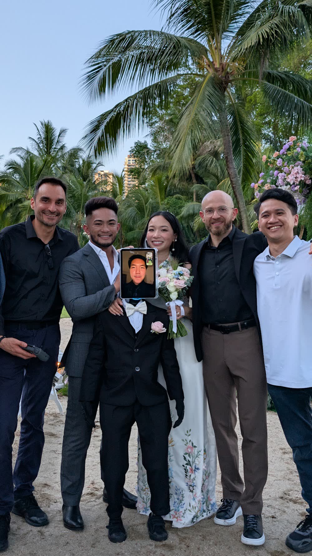 Bride and robot