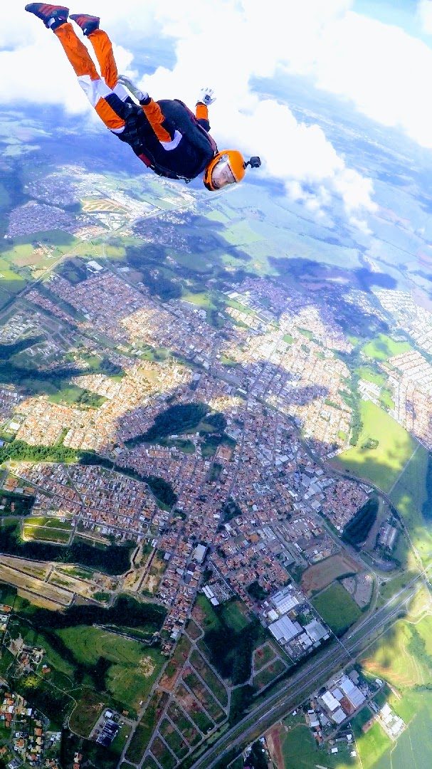 Freefall over São Paulo state