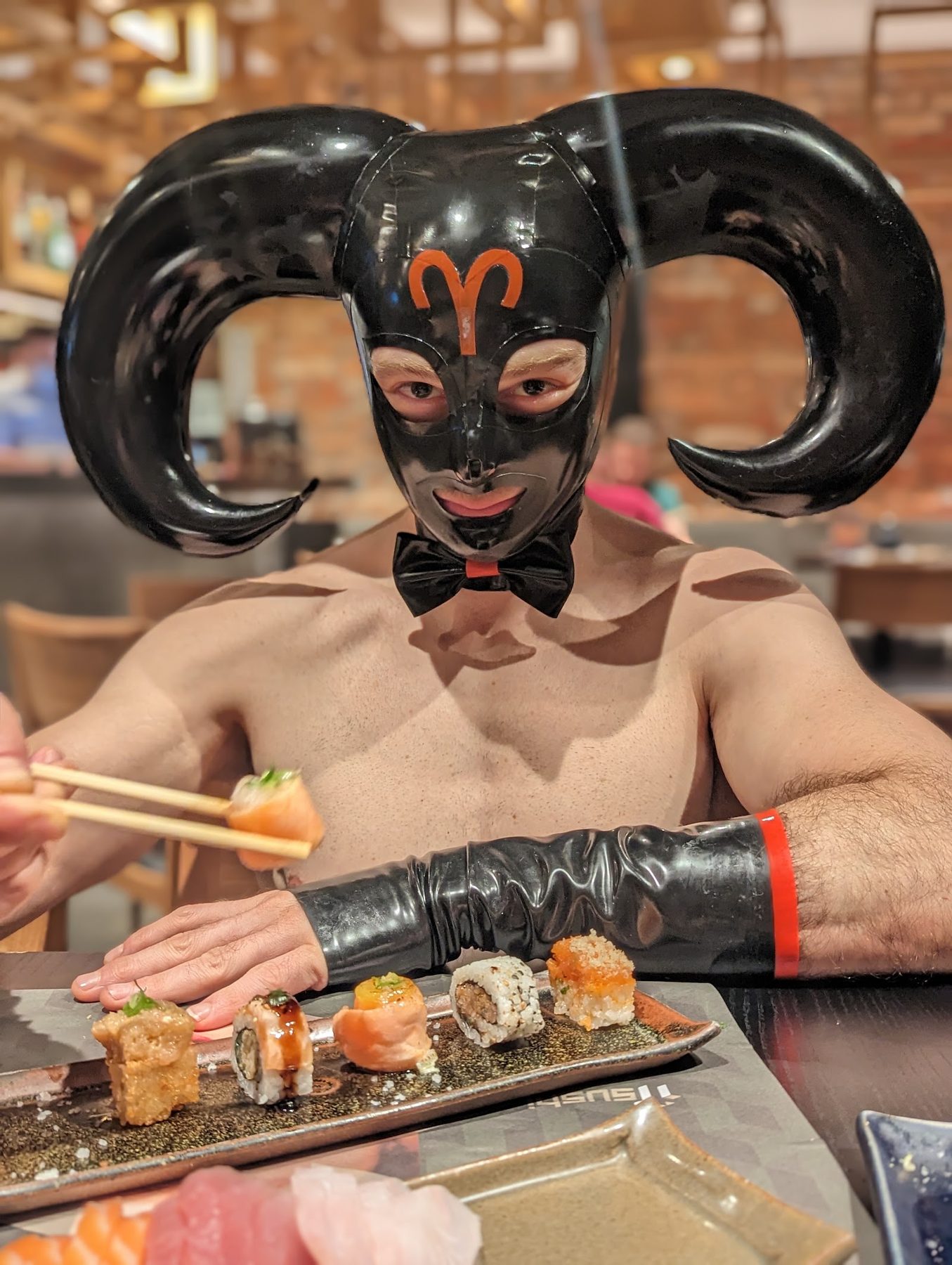 The Ram, at dinner